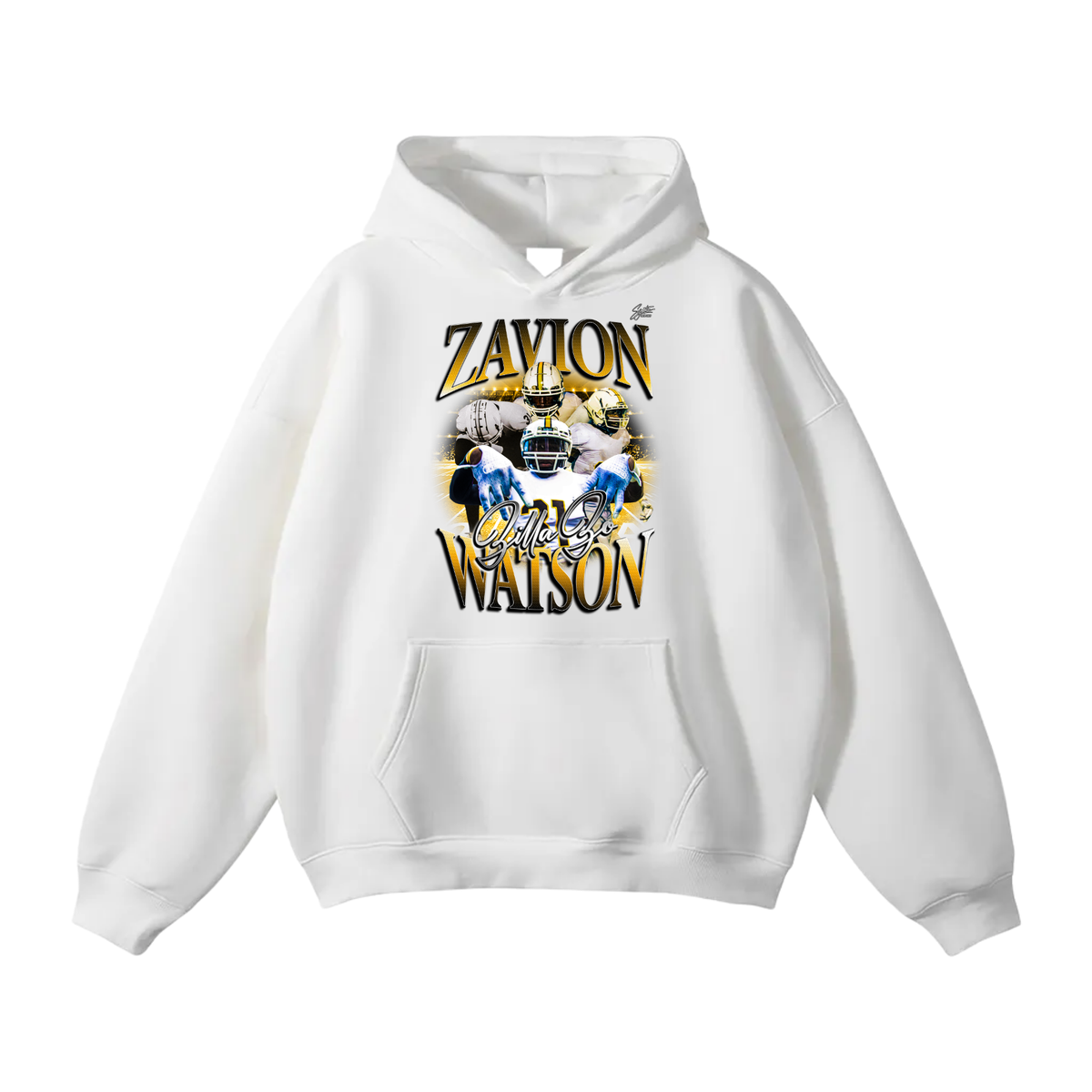 Zavion Watson Oversize Fleeced Hoodie