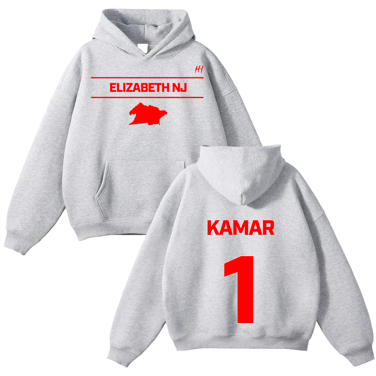 Kamari Thomas Oversize Fleeced Hoodie