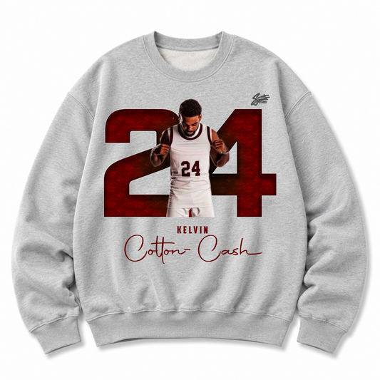 Kelvin Cotton-Cash Heavyweight Crewneck Sweatshirt