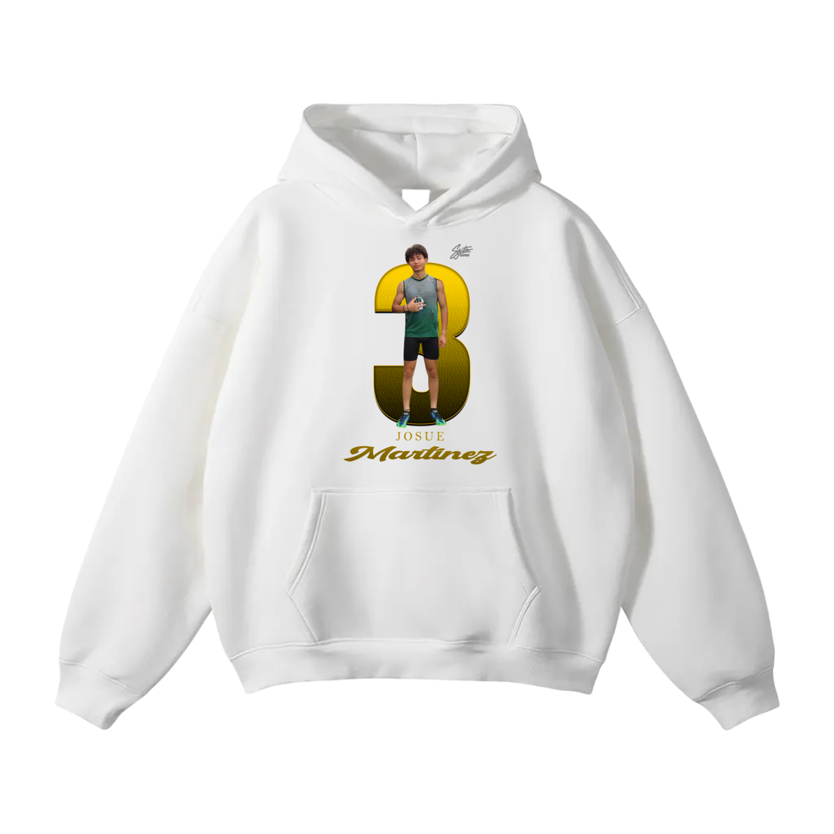 Josue Martinez Oversize Fleeced Hoodie