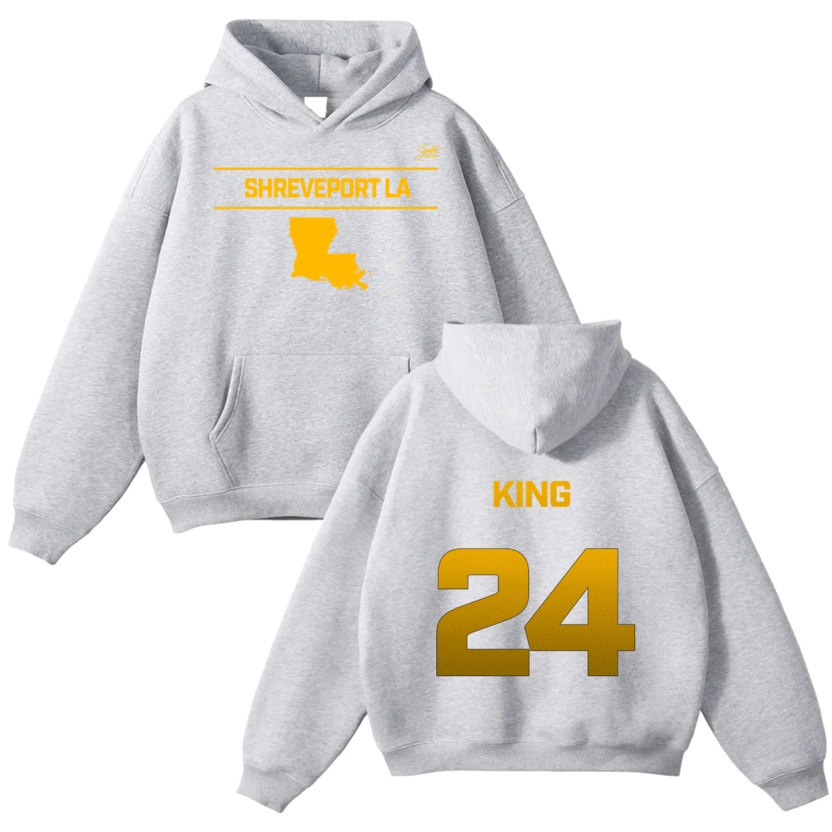 JaTreyviel King Oversize Fleeced Hoodie