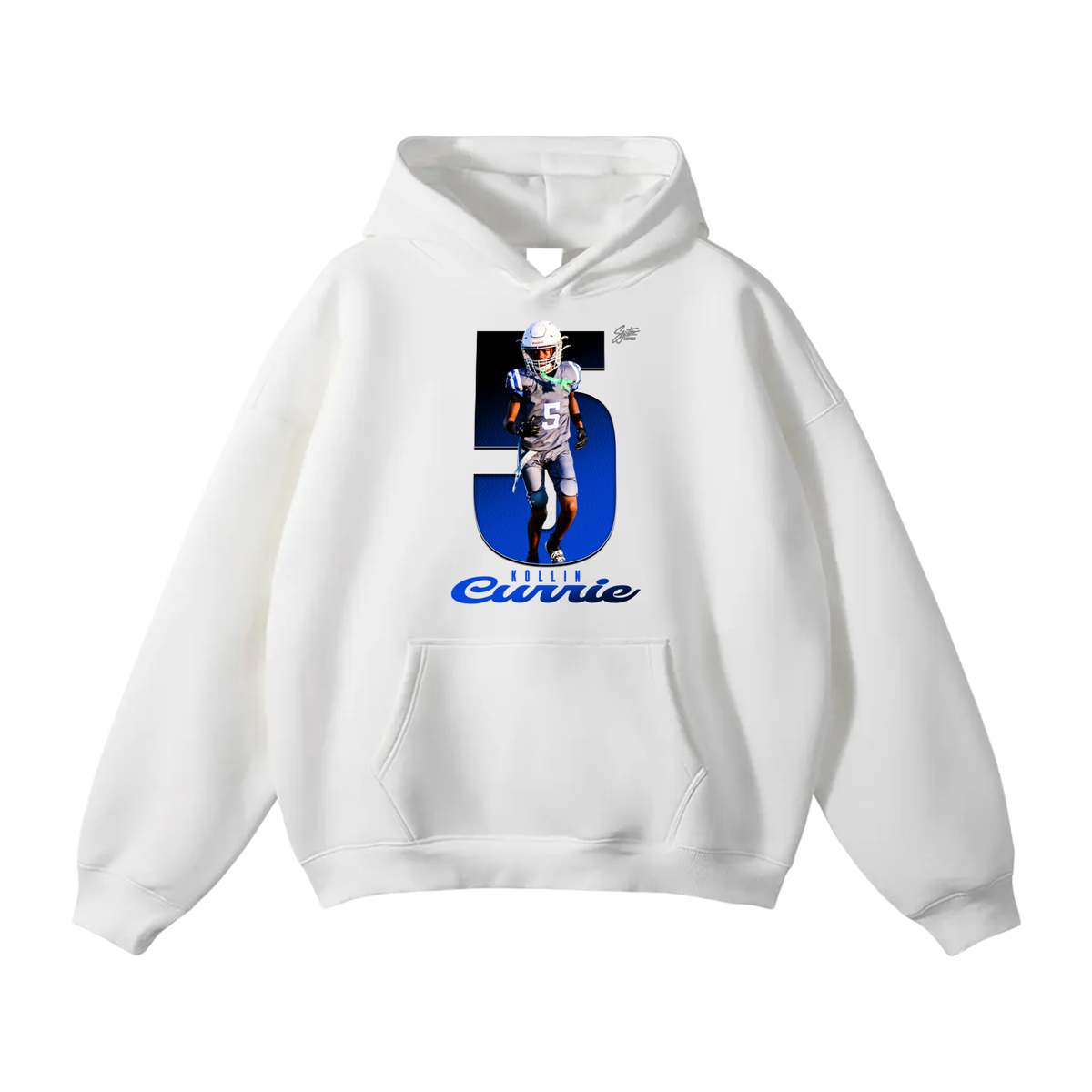 Kollin Currie Oversize Fleeced Hoodie