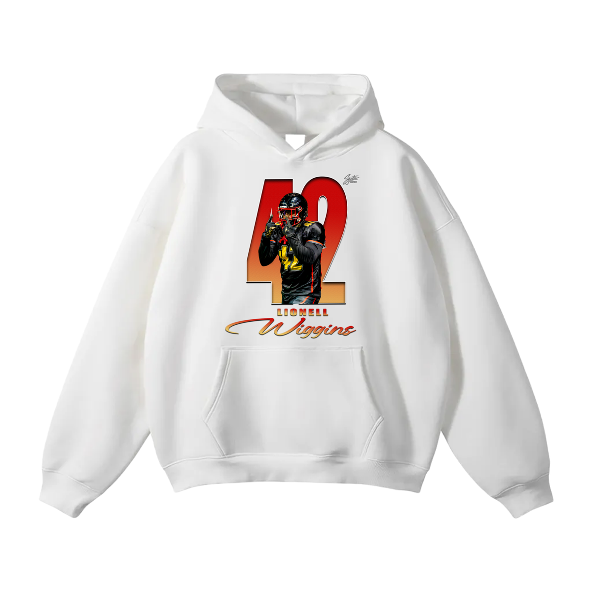 Lionell Wiggins Oversize Fleeced Hoodie