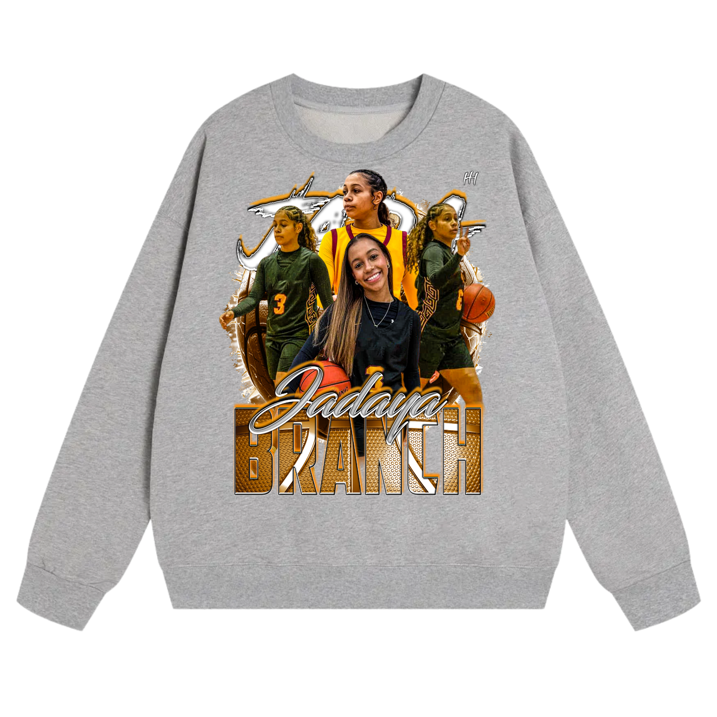 Jadaya Branch Heavyweight Crewneck Sweatshirt