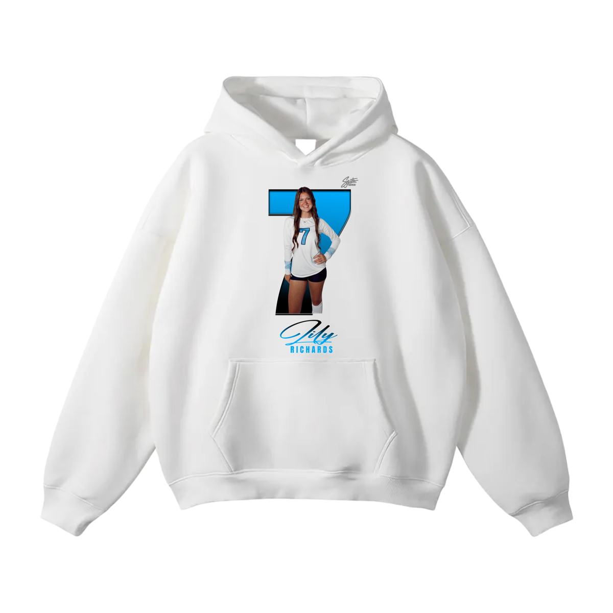 Lily Richards Oversize Fleeced Hoodie