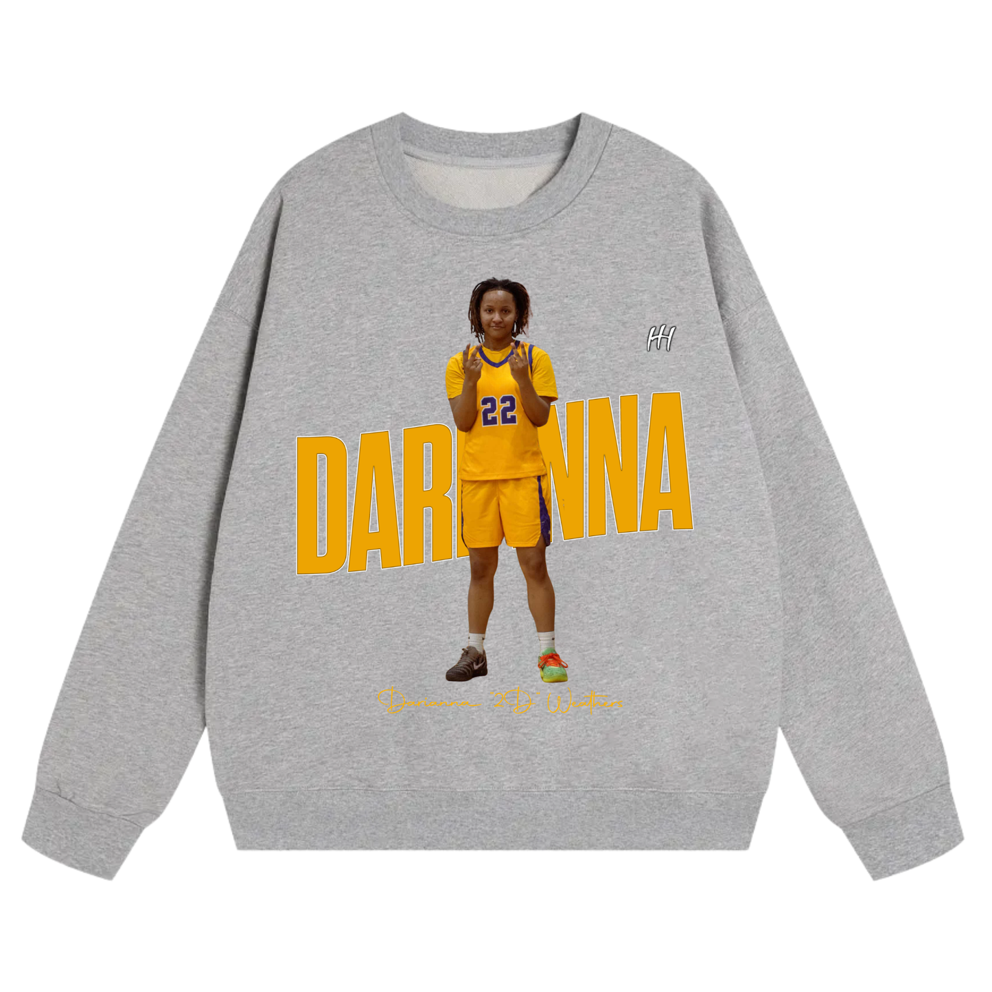 Darianna 2D Weathers Heavyweight Crewneck Sweatshirt