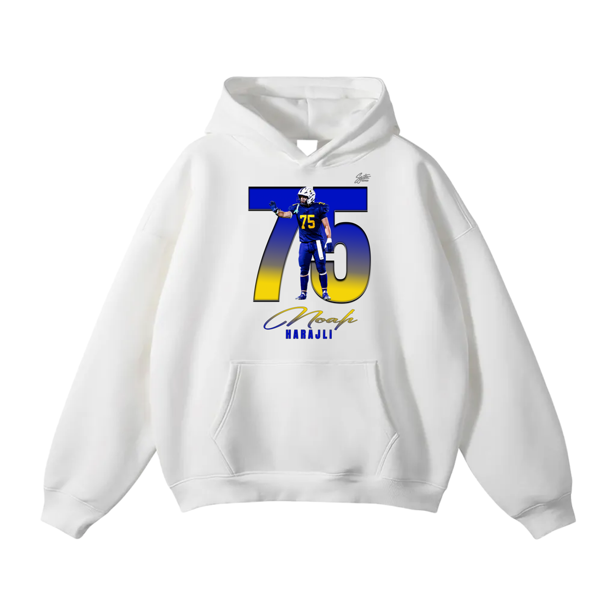 Noah Harajli Oversize Fleeced Hoodie