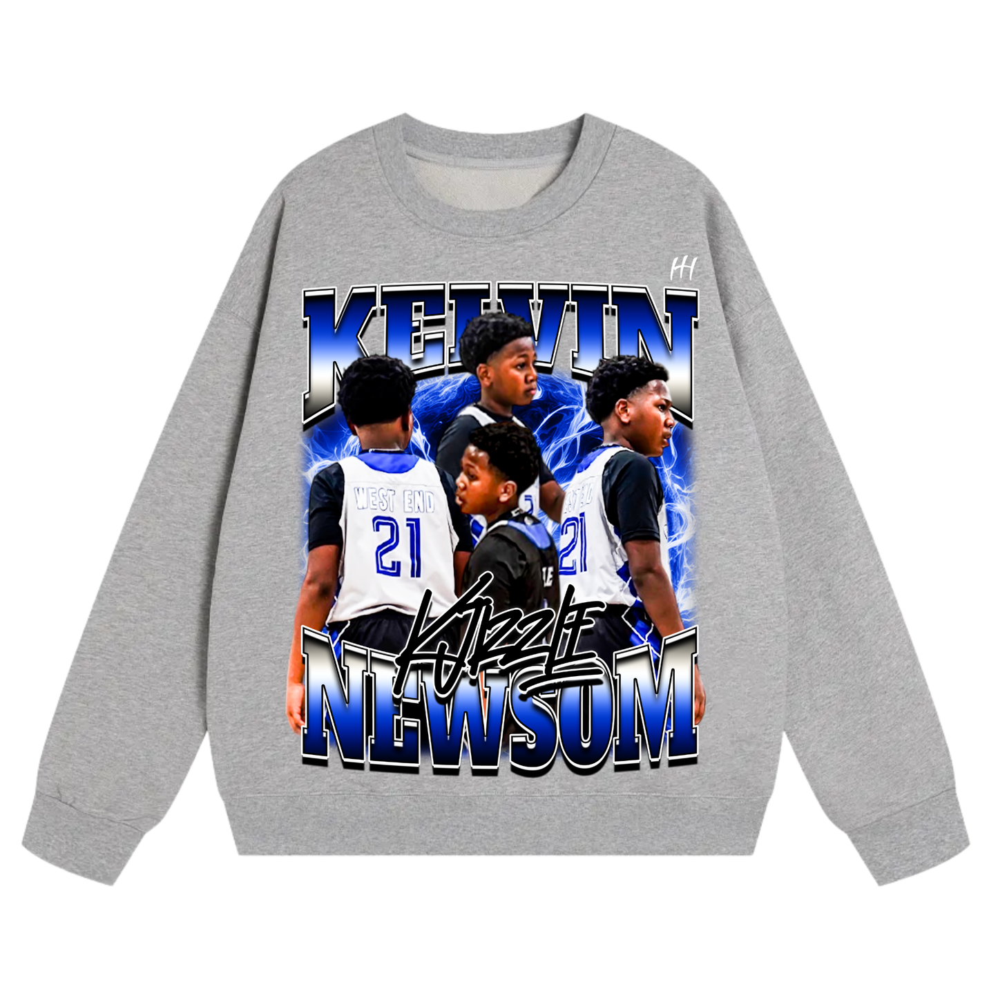 Kelvin Newsom Heavyweight Crewneck Sweatshirt