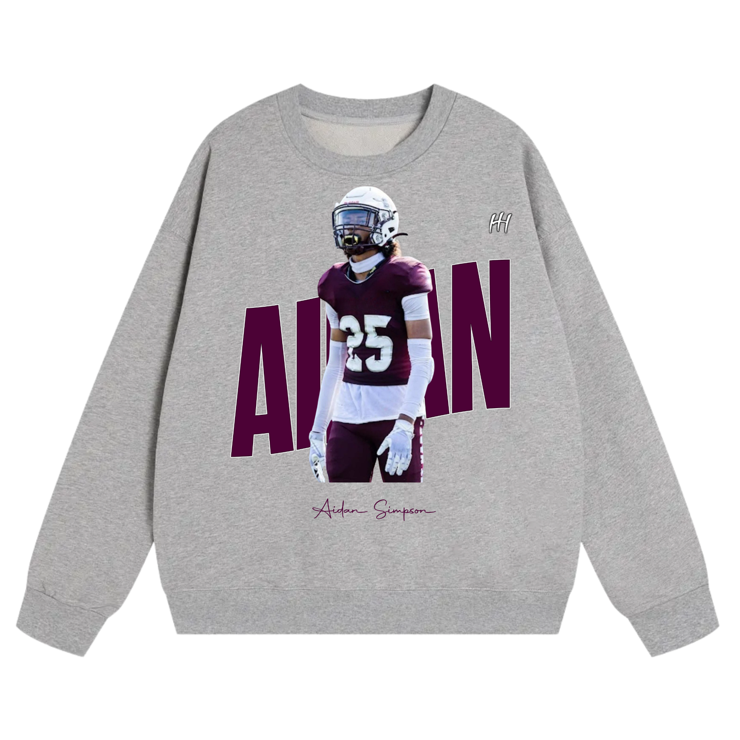 Aidan Simpsons Heavyweight Crewneck Sweatshirt