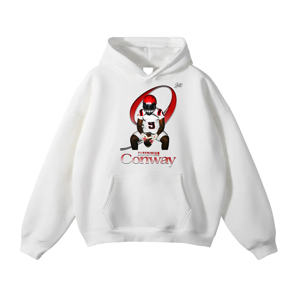 Jaderiyian Conway Oversize Fleeced Hoodie