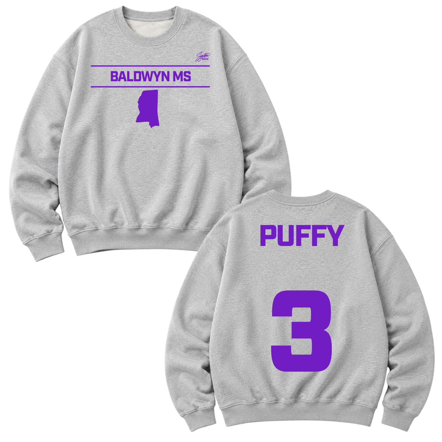 Decorian Warren Heavyweight Crewneck Sweatshirt