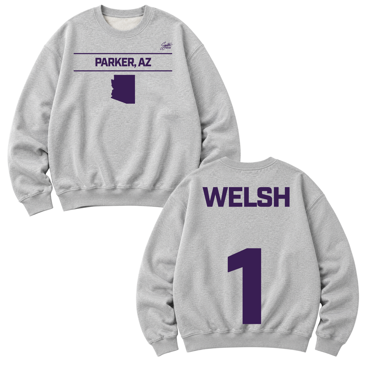 Darwin Welsh Heavyweight Crewneck Sweatshirt