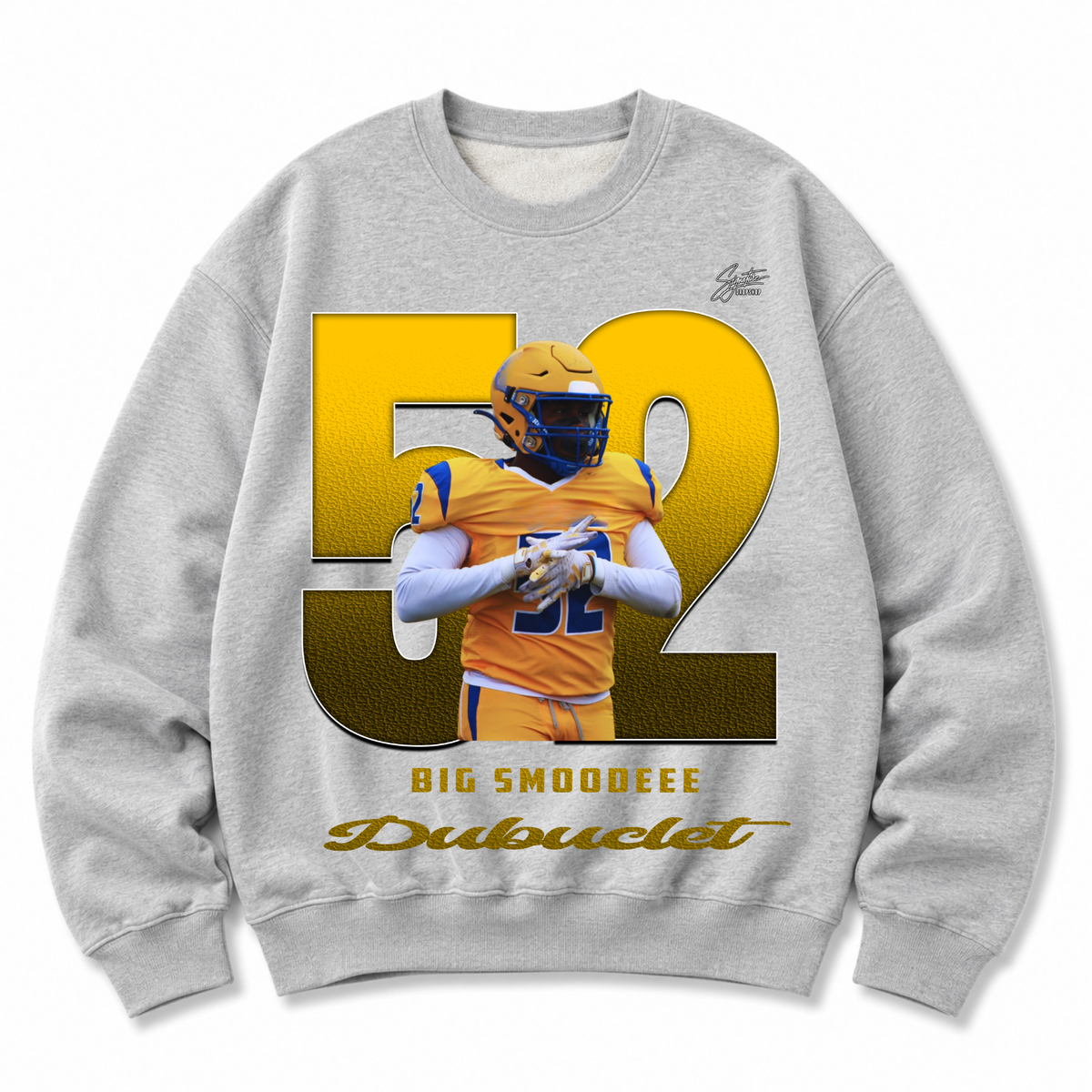 Big Smoodeee Dubuclet Heavyweight Crewneck Sweatshirt