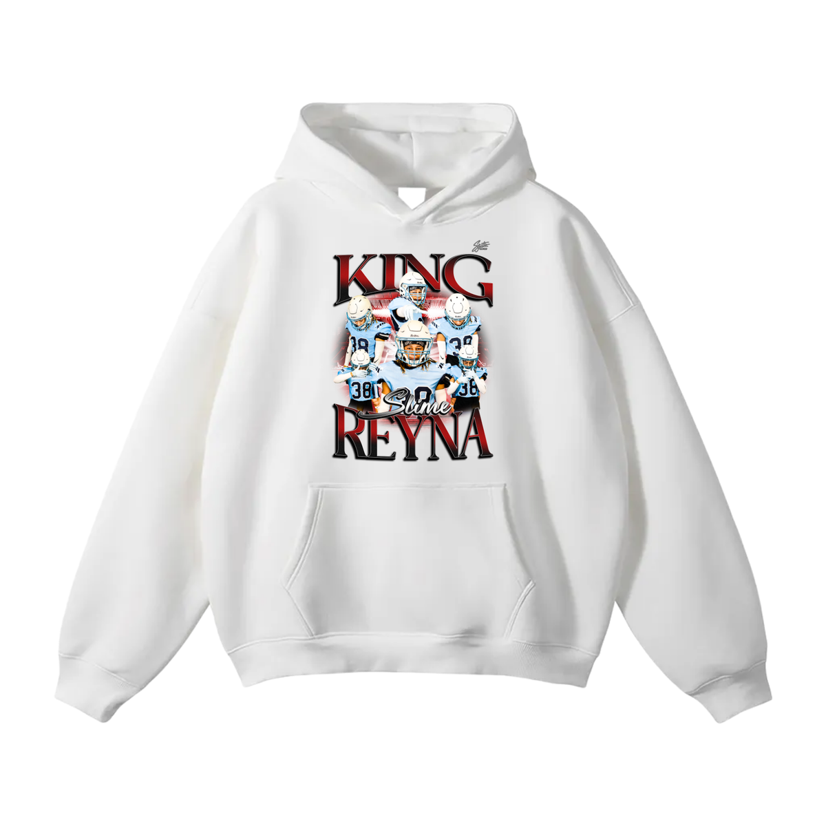 King Reyna Oversize Fleeced Hoodie