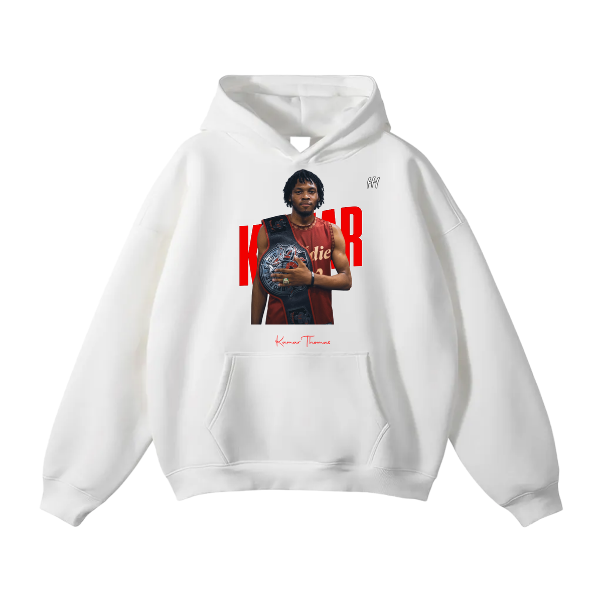 Kamari Thomas Oversize Fleeced Hoodie
