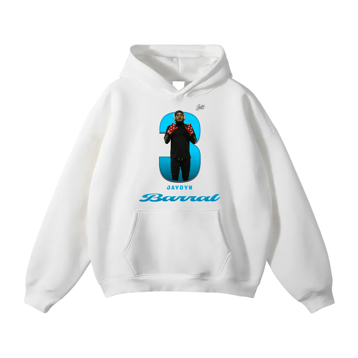 Jaydyn Barral Oversize Fleeced Hoodie