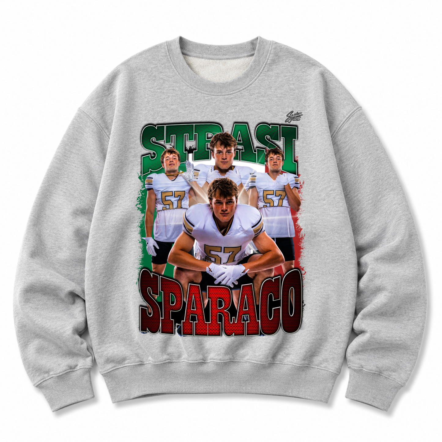 Strasi Sparaco Heavyweight Crewneck Sweatshirt