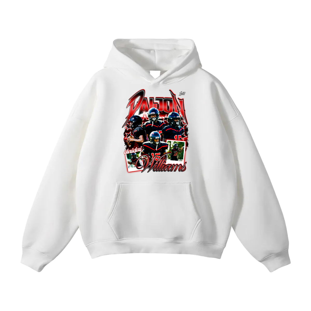 Daijon Williams Oversize Fleeced Hoodie