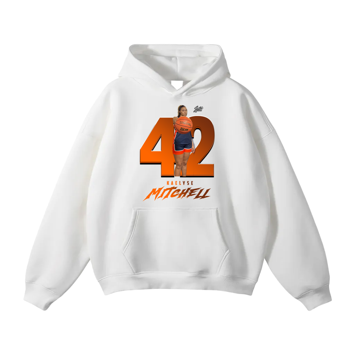 Kaelyse Mitchell Oversize Fleeced Hoodie