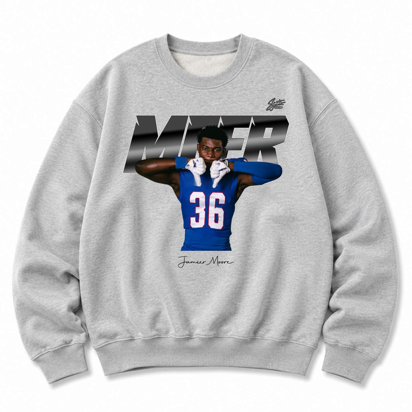 Jameer Moore Crewneck Sweatshirt