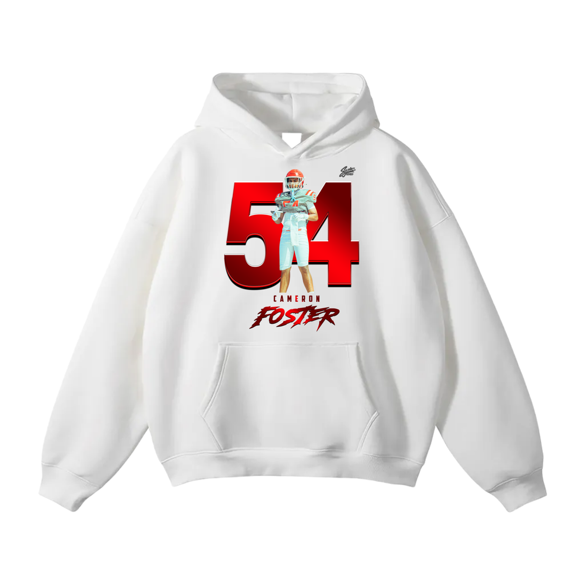 Cameron Foster Oversize Fleeced Hoodie