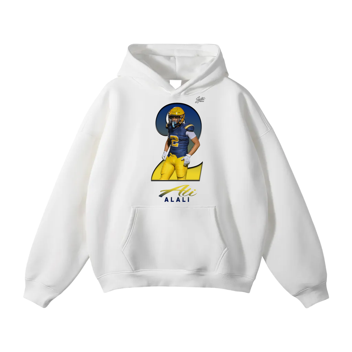 Ali Alali Oversize Fleeced Hoodie