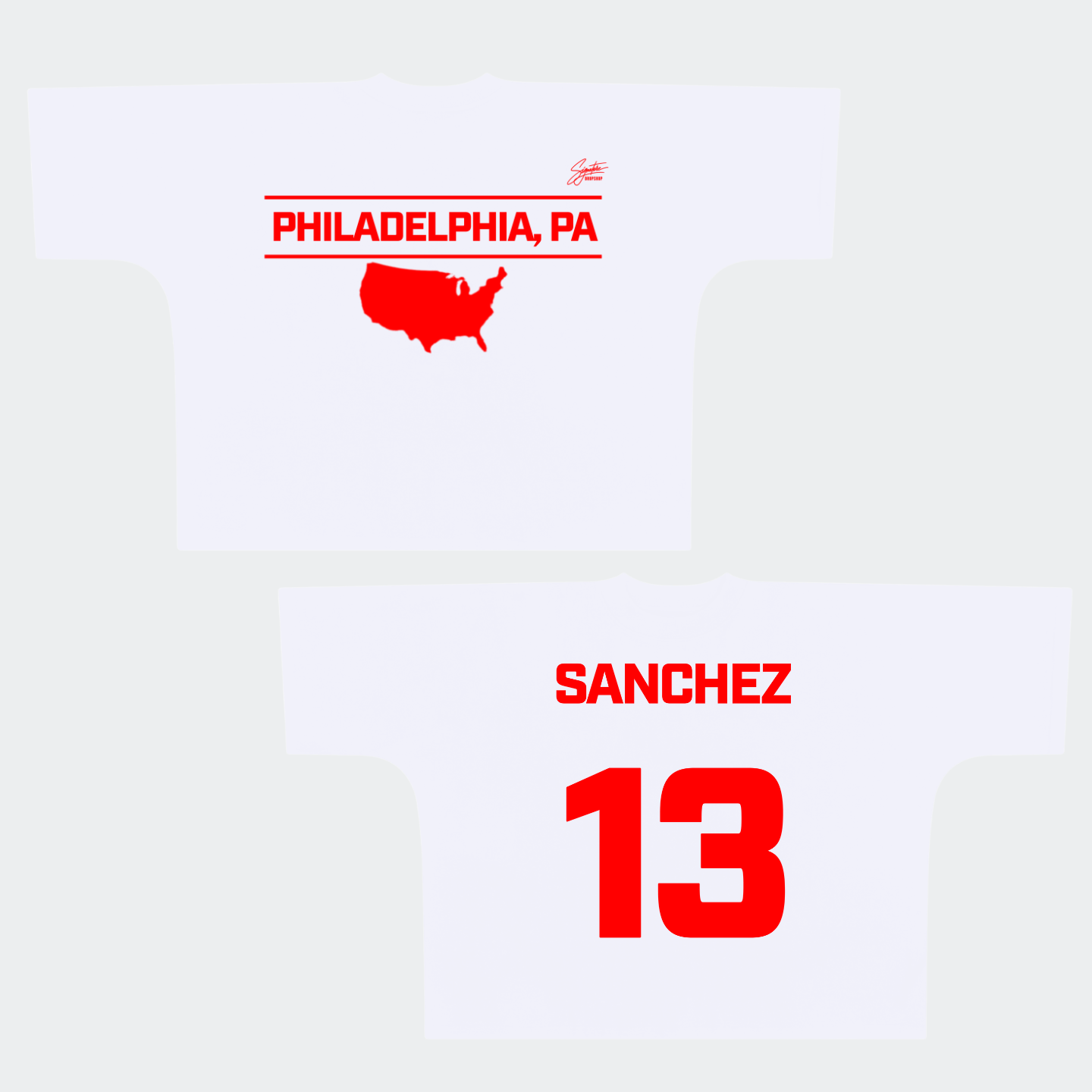Jacob Sanchez Premium Drop Shoulder/Boxy Tee