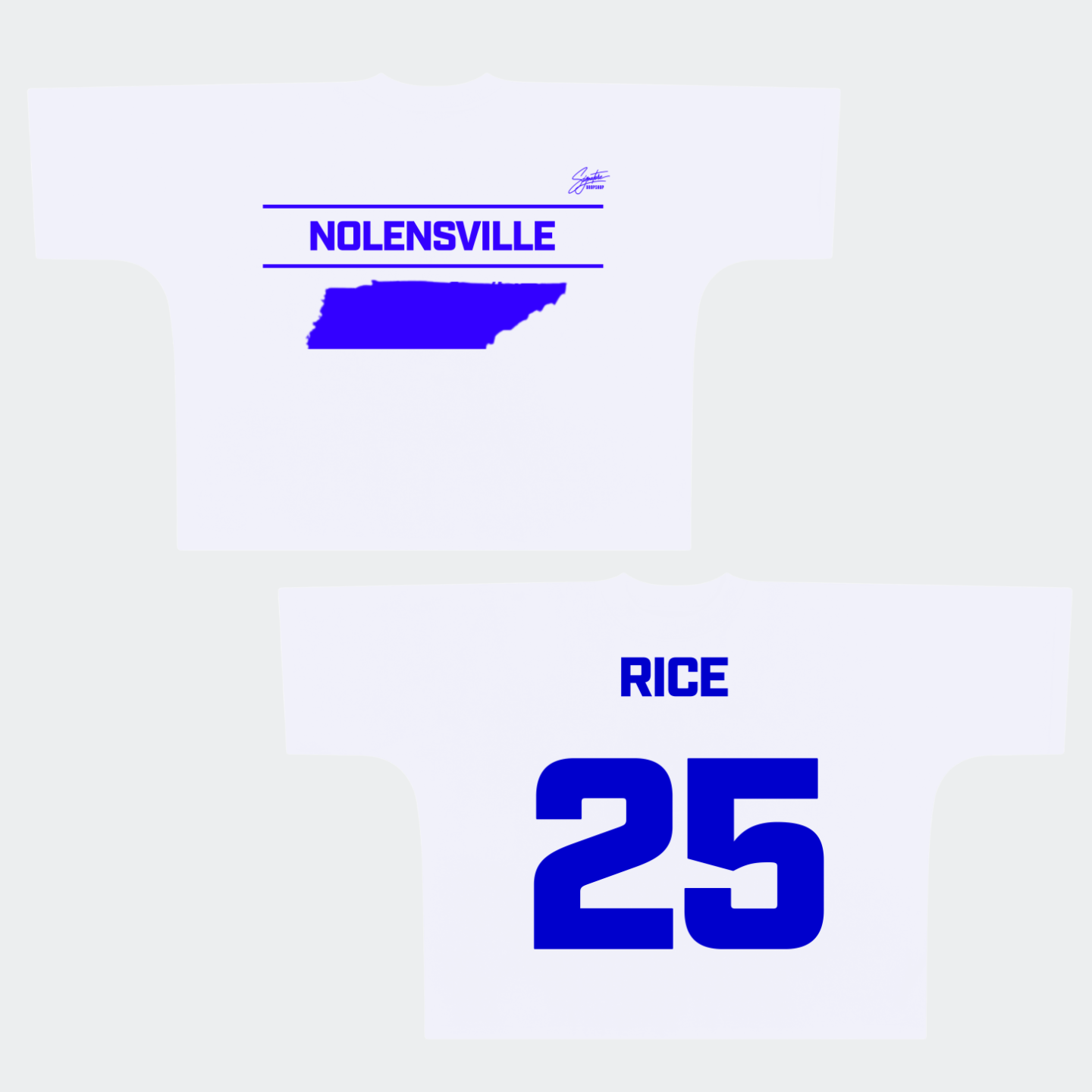 Bryan Rice Premium Drop Shoulder/Boxy Tee