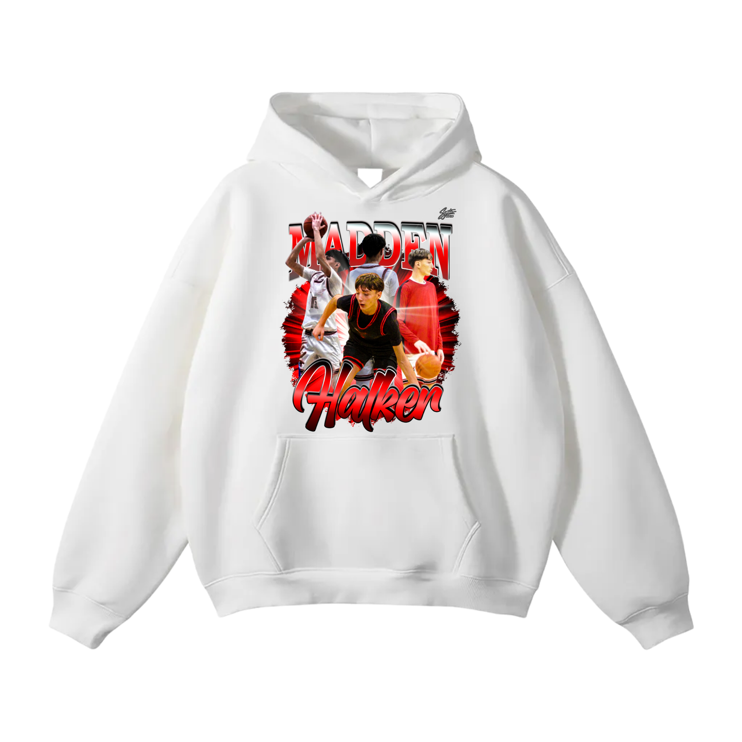 Madden Halker Oversize Fleeced Hoodie