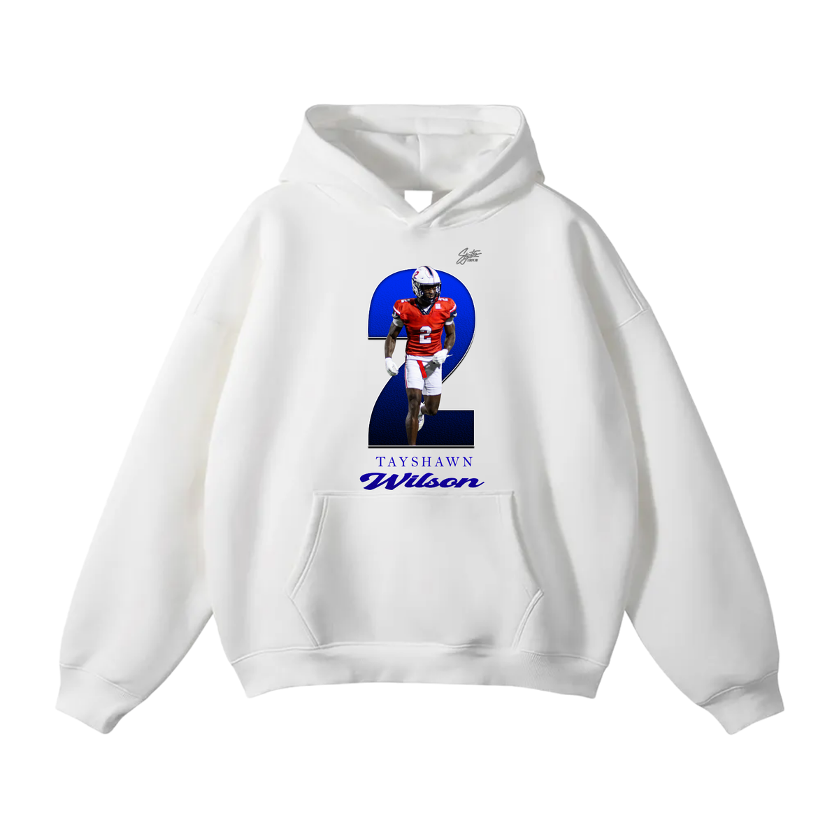Tayshawn Wilson Oversize Fleeced Hoodie