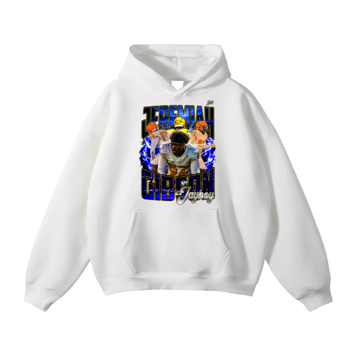 Jeremiah Gibson Oversize Fleeced Hoodie