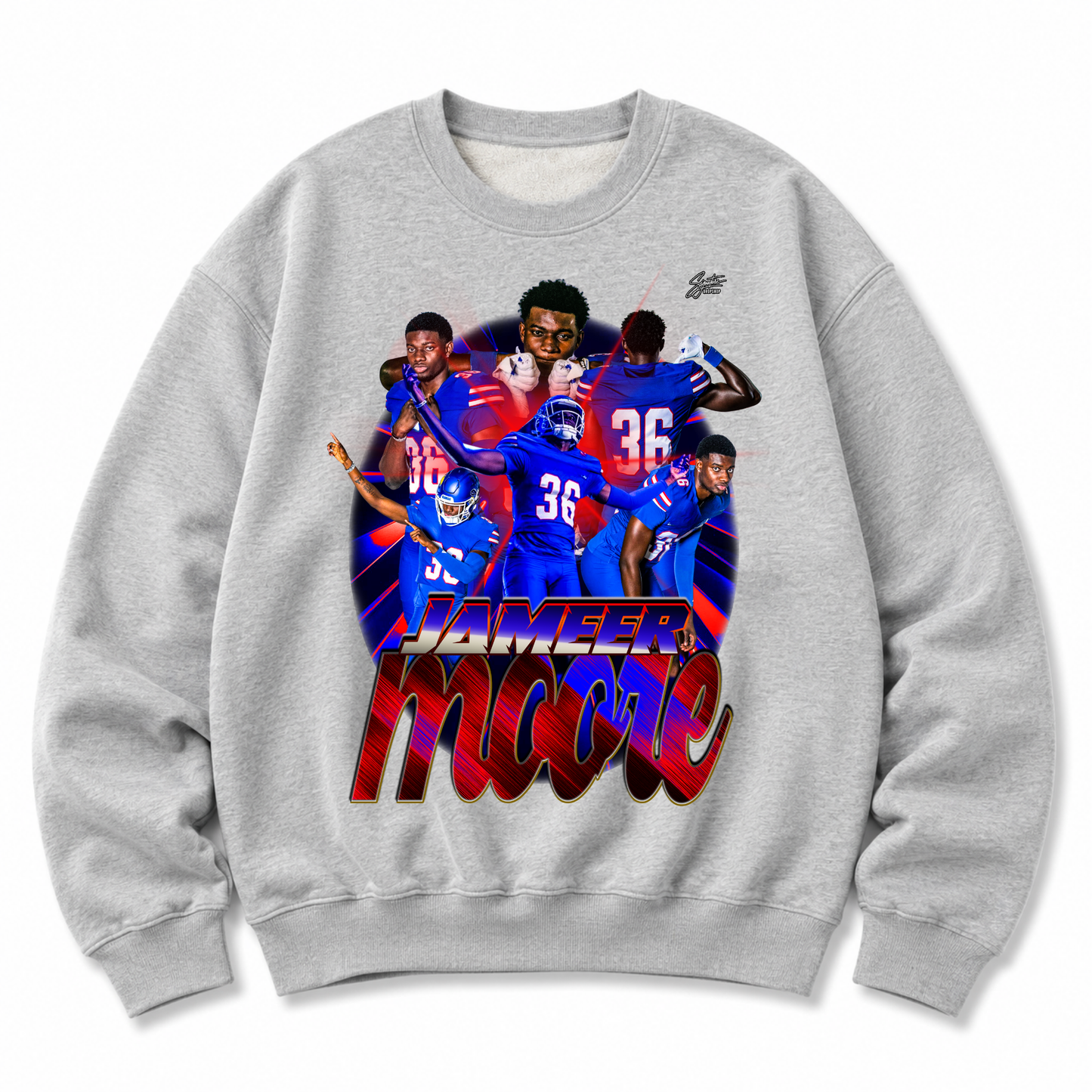 Jameer Moore Crewneck Sweatshirt