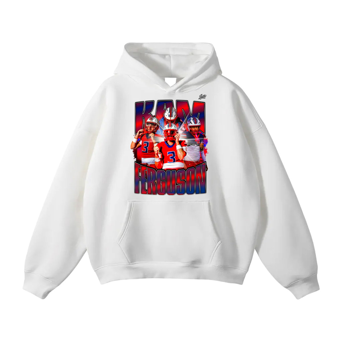 Kam Ferguson Oversize Fleeced Hoodie