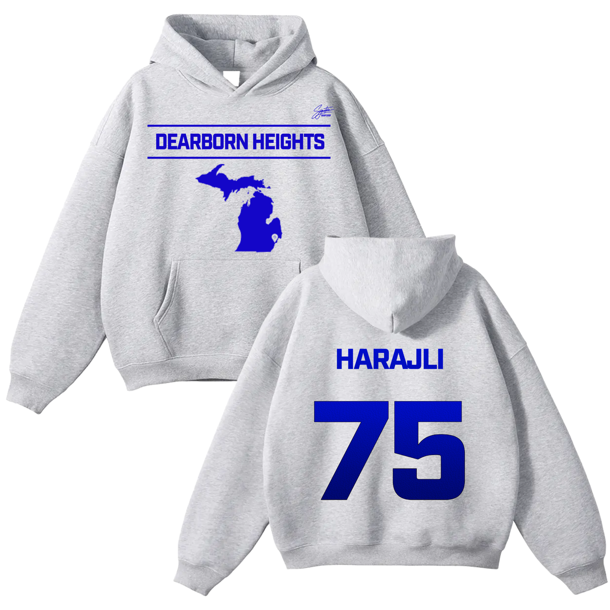 Noah Harajli Oversize Fleeced Hoodie