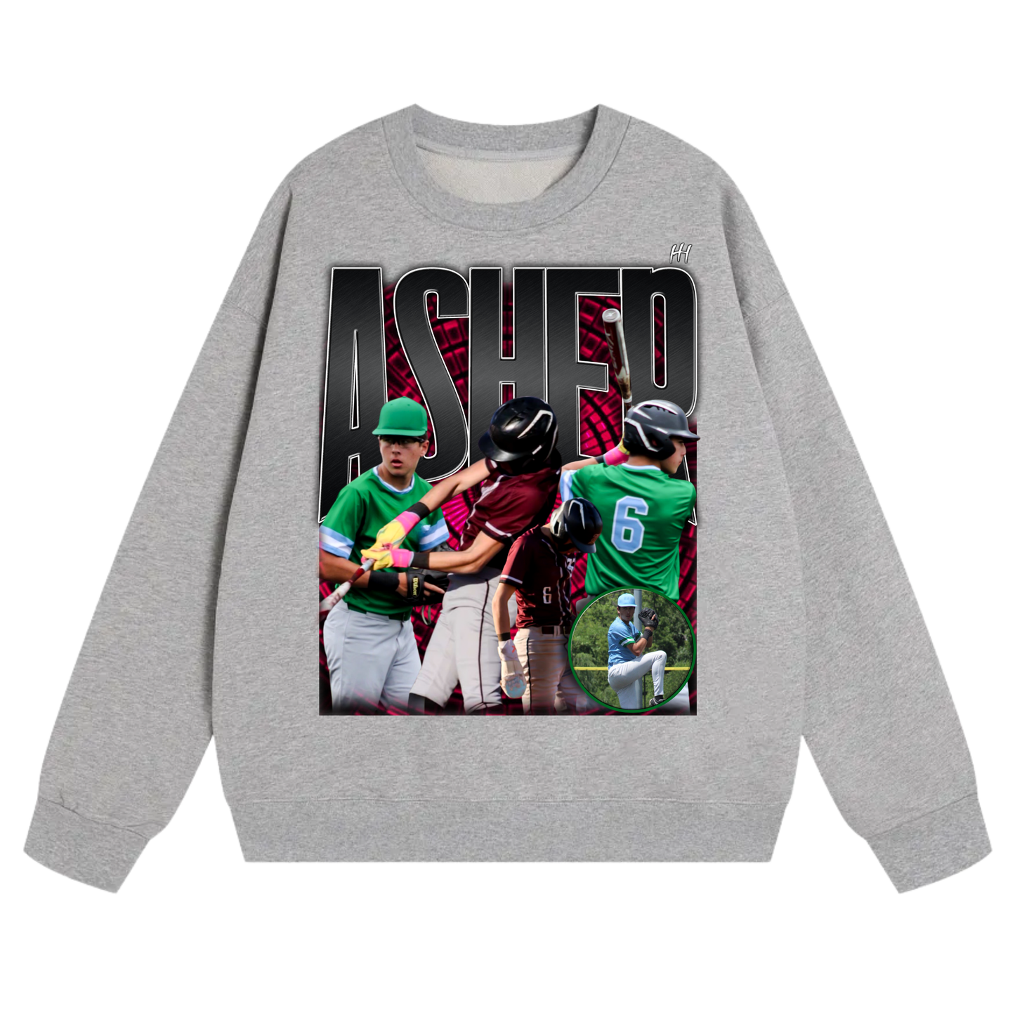 Asher Heavyweight Crewneck Sweatshirt