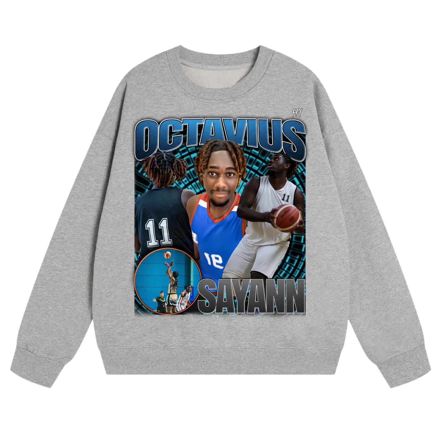 Octavius Sayann Heavyweight Crewneck Sweatshirt