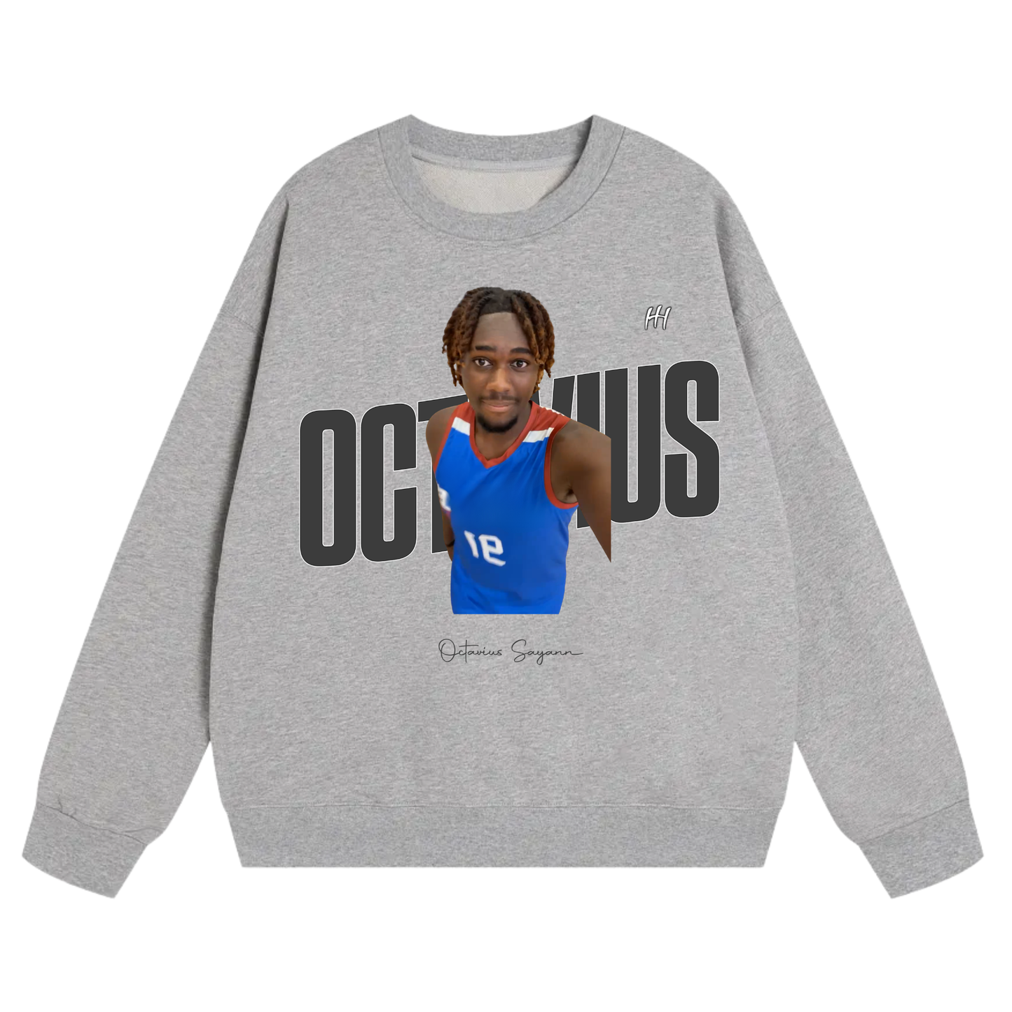 Octavius Sayann Heavyweight Crewneck Sweatshirt