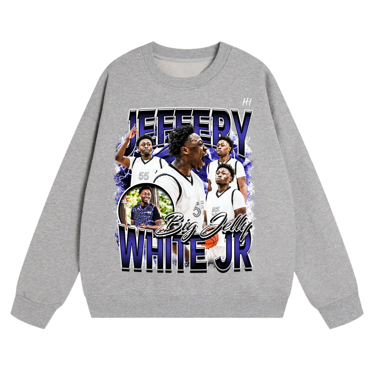 Jeffery White Jr Heavyweight Crewneck Sweatshirt
