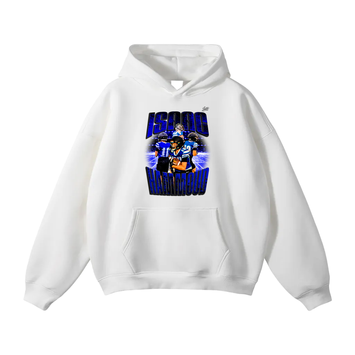 Isaac Hammoud Oversize Fleeced Hoodie