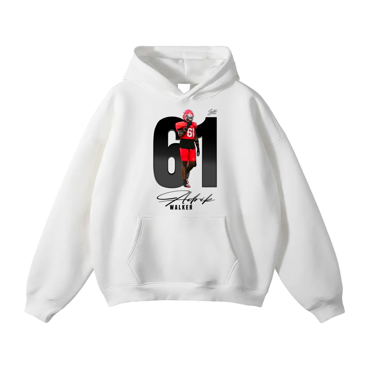 Adrik Walker Oversize Fleeced Hoodie