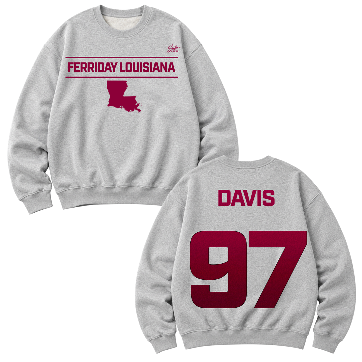 Joshua Davis Heavyweight Crewneck Sweatshirt