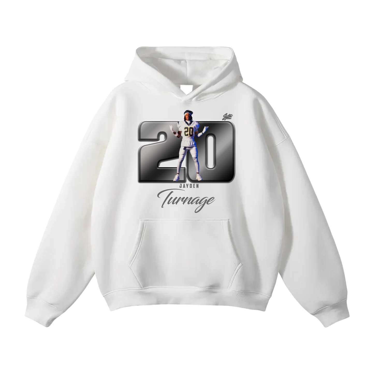 Jayden Turnage Oversize Fleeced Hoodie