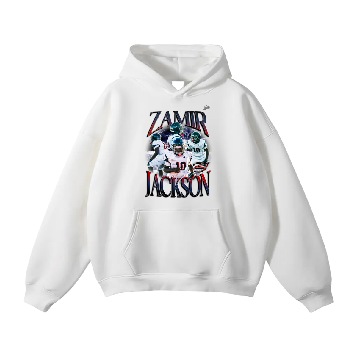 Zamir Jackson Oversize Fleeced Hoodie
