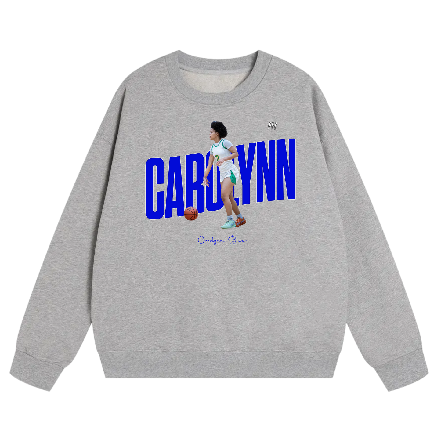 Carolynn Blue Heavyweight Crewneck Sweatshirt