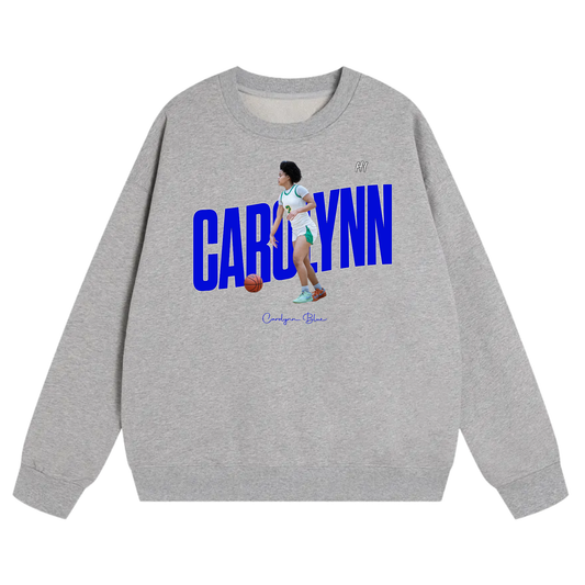 Carolynn Blue Heavyweight Crewneck Sweatshirt
