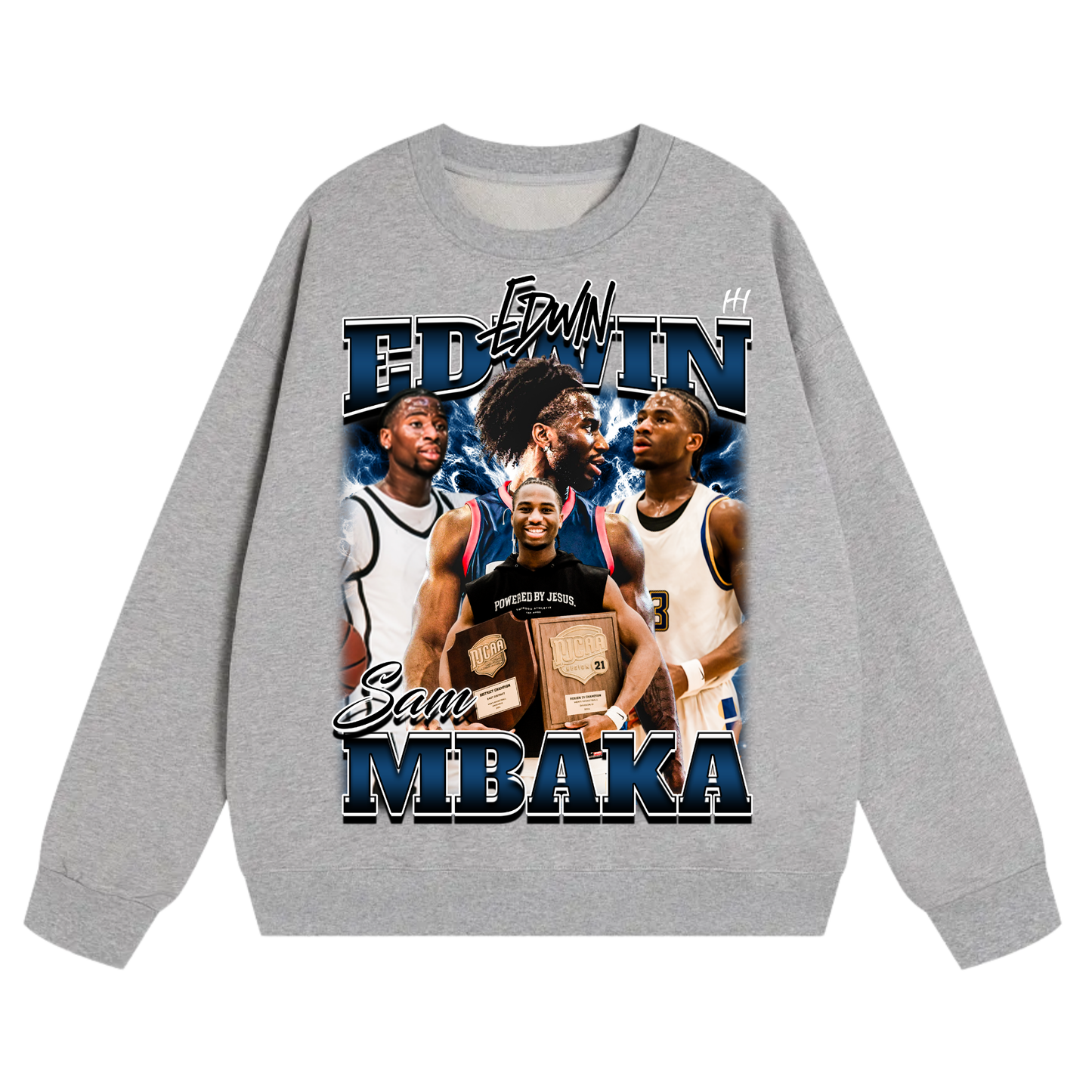 EDWIN SAM MBAKA Heavyweight Crewneck Sweatshirt