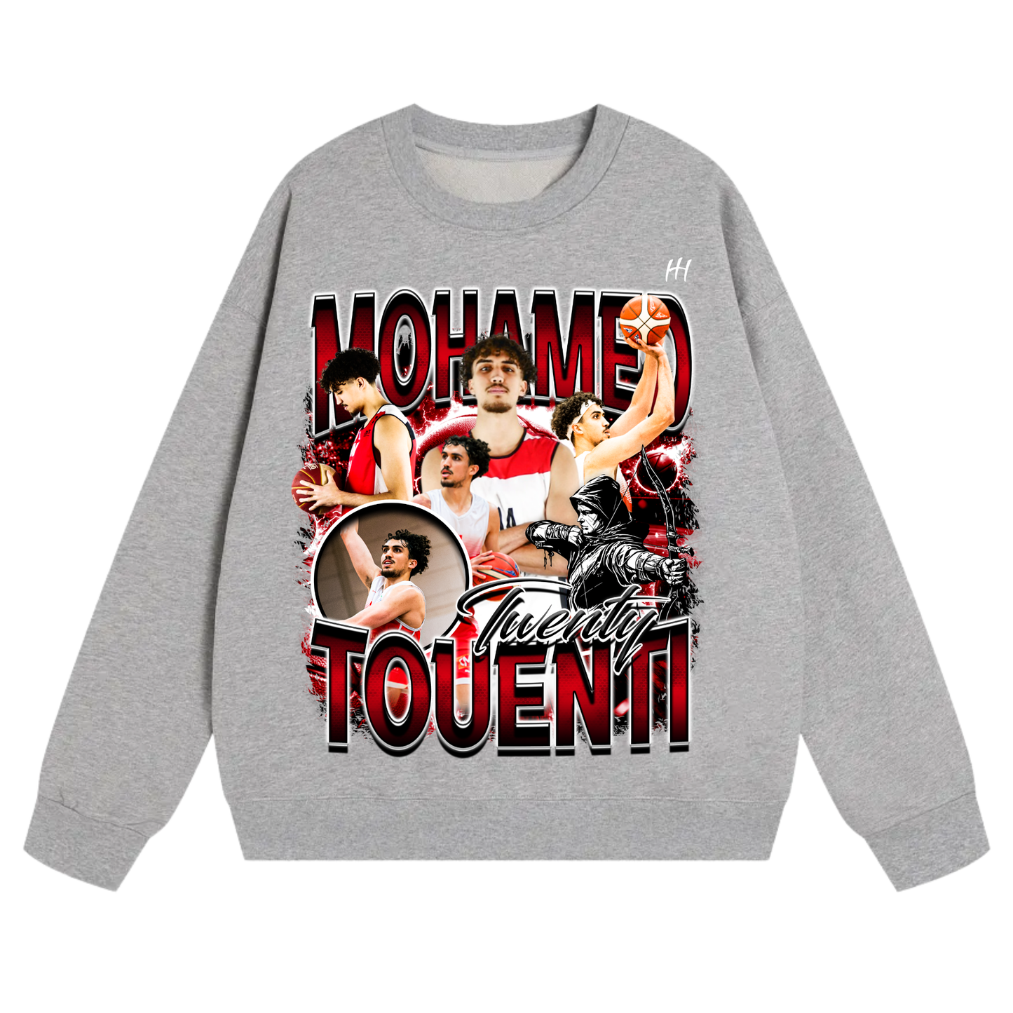 Mohamed Touenti Heavyweight Crewneck Sweatshirt