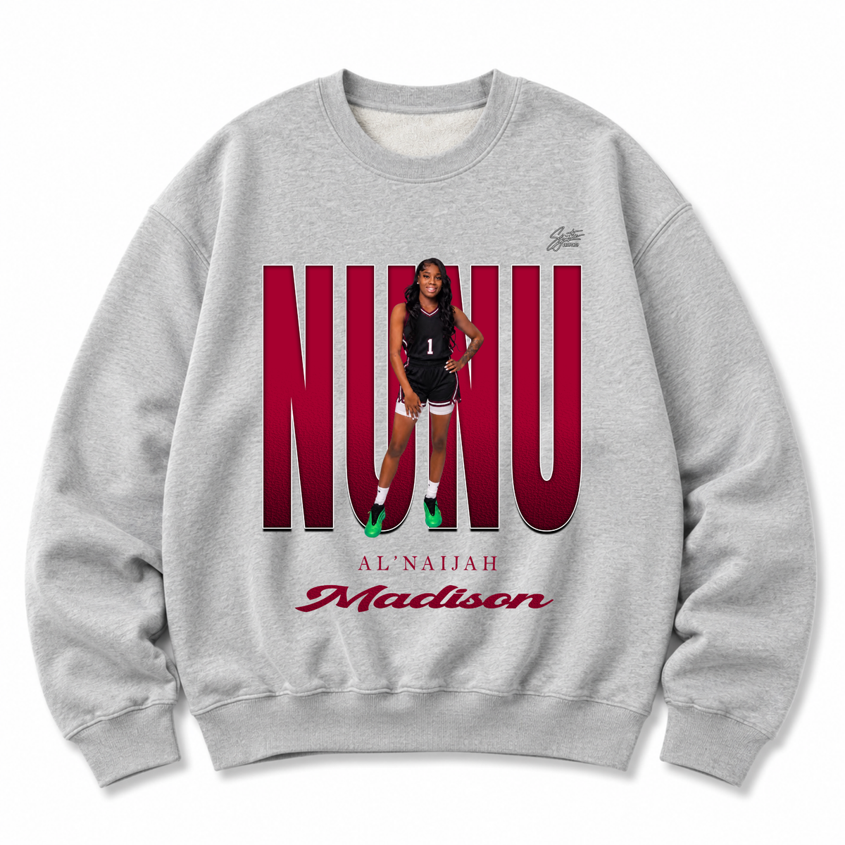 Al’naijah Madison Heavyweight Crewneck Sweatshirt