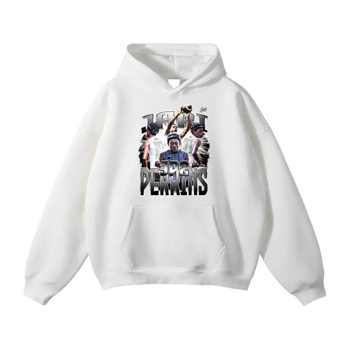 Jari Perkins Oversize Fleeced Hoodie