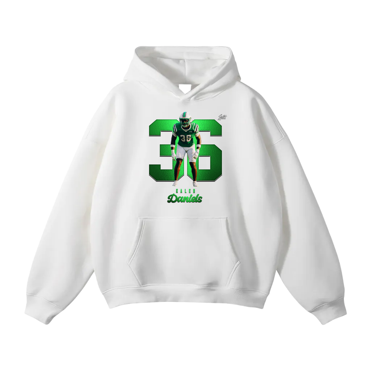 Kaleb Daniels Oversize Fleeced Hoodie